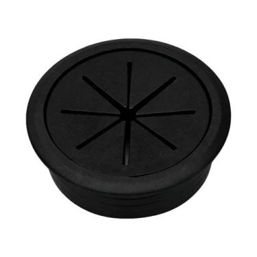 Imagem de Organizador De Cabos Para Mesa De Escritório Com Tampa Para Furos De F