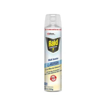 Imagem de Inseticida Aerossol Multi-Inseto Raid com Oléo de Citronela Essencial 