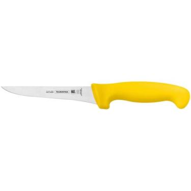 Imagem de Faca para desossar 5" Tramontina Cabo Amarelo