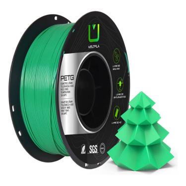 Imagem de Filamento PETG Verde 1kg 1.75mm Multfila Impressora 3D