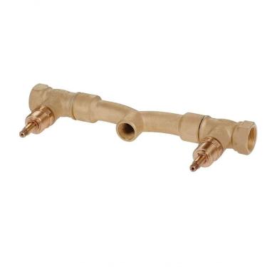 Imagem de Base para Misturador Base Docol Duplo Comando 3-4 Bicomando para Instalação em Parede e...