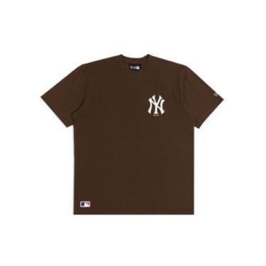 Imagem de Camiseta New Era Regular New York Yankees MLB Marrom-Masculino