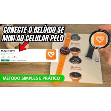 Imagem de Relogio Smartwatch Ultra Se Mini Microwear