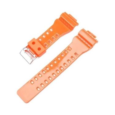 Imagem de Pulseira De Relógio Esportiva Masculina À Prova d'Água Em Resina E Sil