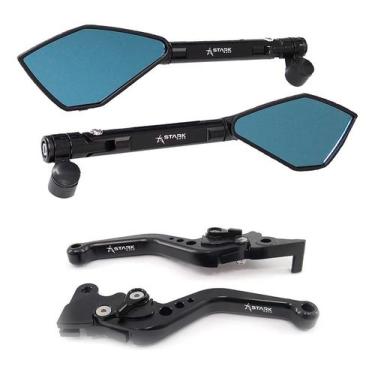 Imagem de Manete Esportivo Retrovisor Xt660r Xt Tdm 225 Dt200 - Stark Race, Todo