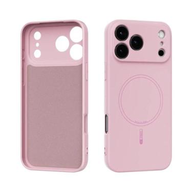 Imagem de Capa Protetora De Silicone Magnética Magsafe Para Apple iPhone 16 17 1