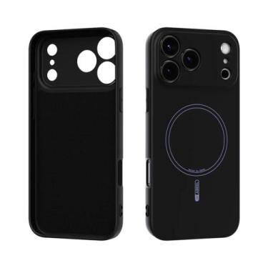 Imagem de Capa Protetora De Silicone Magnética Magsafe Para Apple iPhone 16 17 1