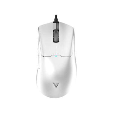 Imagem de Mouse Gamer Force One Phantom White, 26.000 DPI, Com 6 Botões, Switche