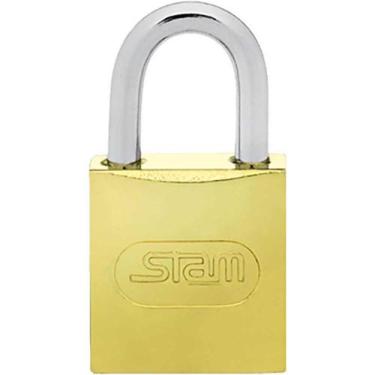 Imagem de Cadeado Latonado 45 mm, Stam