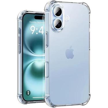 Imagem de Capa Capinha Transparente Para Iphone 16 Anti Impactos - LXL