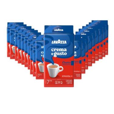 Imagem de Café Moído Lavazza Crema e Gusto Torra Média 250g x20
