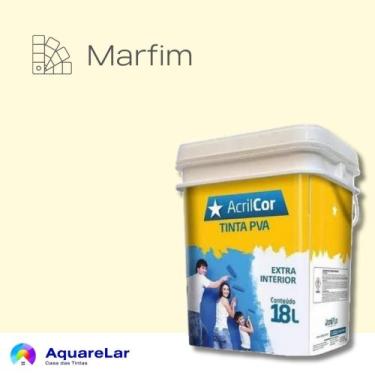 Imagem de Acril Cor Acrilplus 18L, MARFIM