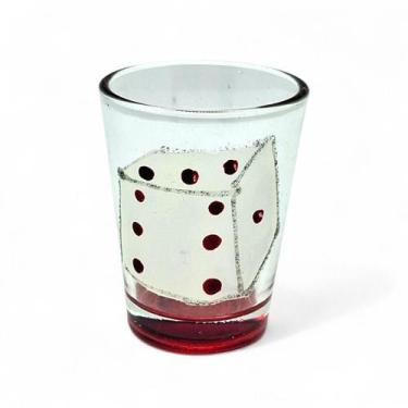 Imagem de Copo Cachaça Zé Pilintra Dose Whisky Pintura de Dado 60ml - Casa Neilo