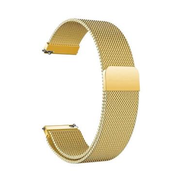 Imagem de Pulseira De Relógio Milanesa De Aço Inoxidável 14mm 16mm 18mm 20mm 22m