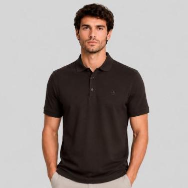 Imagem de Camisa Polo Dudalina Essential Color In26 Marrom Masculino, GG