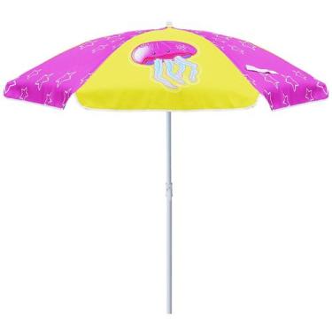 Imagem de Guarda-chuva AMMSUN, 5 pés, praia, acampamento, rosa, amarelo