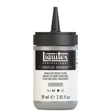 Imagem de Tinta Acrílica Guache Liquitex 59ml S1 236 Bright Silver