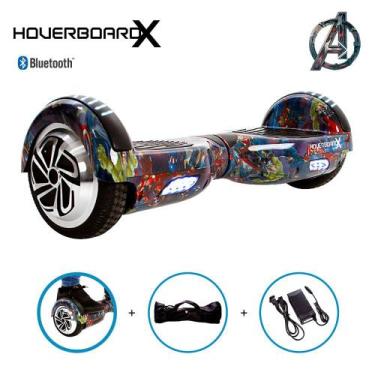 Imagem de Hoverboard 6,5 Avengers HoverboardX Bluetooth com Bolsa