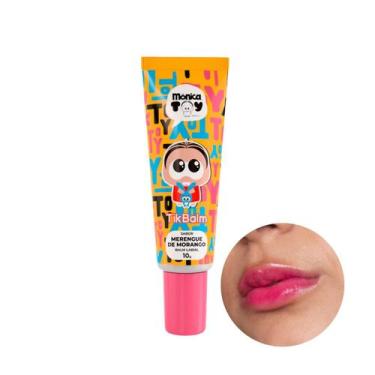 Imagem de Lip Balm Hidratante Labial Meninas TikBalm 10g Sabores, Merengue de Mo