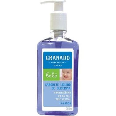Imagem de Sabonete Líquido Granado Bebê Glicerina Lavanda 250ml