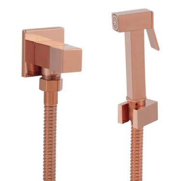 Imagem de Ducha Higienica Chuveirinho Intimo Banheiro Rose Gold Tokio - HOPE MET