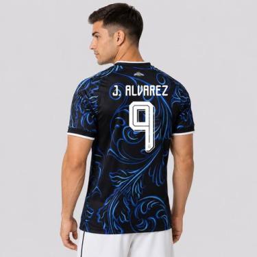 Imagem de Camisa Adidas Argentina Away 2026 9 J. ALVAREZ, EEG