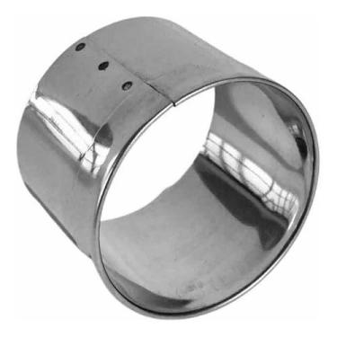 Imagem de Aro Cortador De Massas, Bolo, Biscoito 3x5 Inox