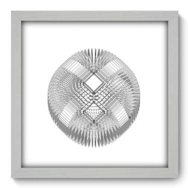 Imagem de Quadro Decorativo - Abstrato - 33cm x 33cm - 202