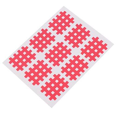 Imagem de 10 peças/saco fita espiral de cinesiologia cruzada,Fitas para articulações doloridas, adesivos para alívio da dor, fitas transversais para músculos tensos, fita muscular esportiva(pink)