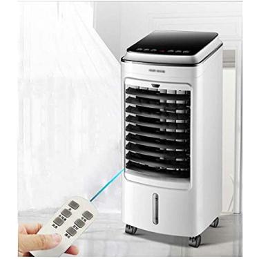 Imagem de ISOBU LILIANG- - Resfriadores Evaporativos Casa Leafless Fan Cooler, Ventilador Duplo de Refrigeração de Ar-Condicionado, para Cozinha Doméstica Refrigeração Ventilador de Refrigeração Economia de Energia BMZDLFJ-1