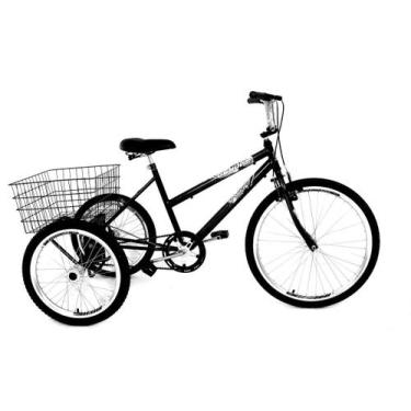 Imagem de Bicicleta Triciclo Luxo Aro 26 Completo - Casa Do Ciclista