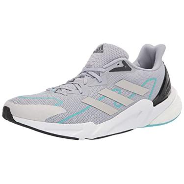 Imagem de adidas Tênis de corrida masculino X9000l2 Trail, Halo Prata/Cinza/Pulso Aqua, 9.5