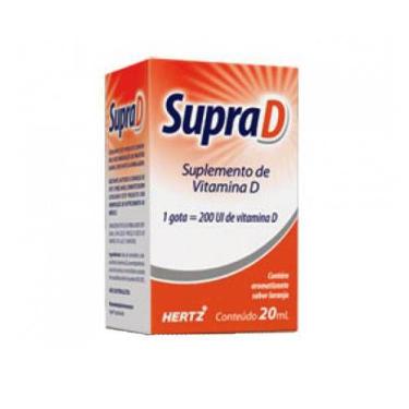 Imagem de Vitamina D Supra D Com 20 Ml - Suprad