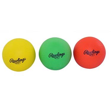 Imagem de Rawlings | Bolas de beisebol de espuma HIT TRAINER | Uso interno/externo | Pacote com 3