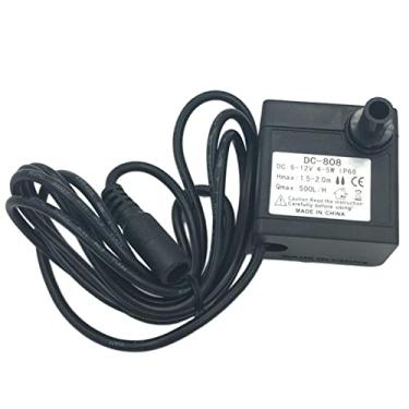 Imagem de Bomba de água Sem DC 12V /H 150cm para Circulação de Hidroponia de