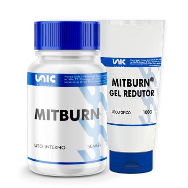Imagem de Kit-Redutor-De-Medidas -Mitburn  Gel 100G + Cápsula - 30 Cápsulas