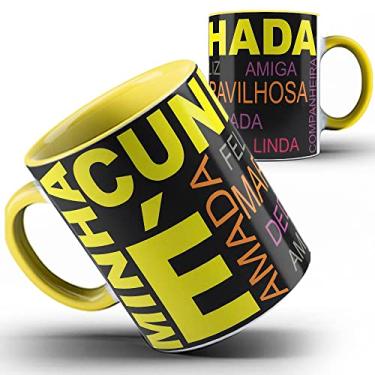 Imagem de Caneca xicara Minha Cunhada (Amarela)