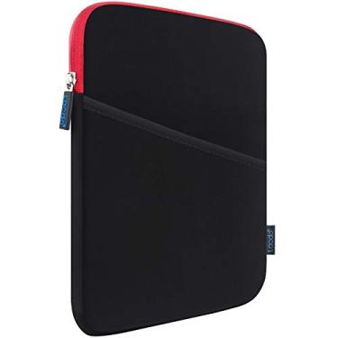 Imagem de Lacdo Bolsa de 8 polegadas para iPad Mini para iPad Mini 6/5/4/3/2, 8 polegadas Fire HD 8, Samsung Galaxy Tab A8, Vankyo Matrixpad S8, Bolsa protetora para tablet repelente de água, vermelha