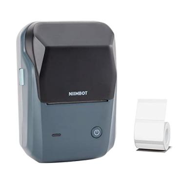 Imagem de Máquina de fazer etiquetas NIIM-BOT B1 M-i-n-i impressora de etiquetas térmicas de bolso Tudo em um BT Connect Etiqueta de preço DIY Date Journal Study Sticker Etiquetadora com rolo de etiquetas