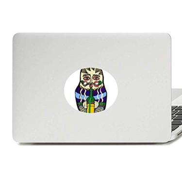 Imagem de Adesivo russo Matrioska russa com emblema de vinil para laptop e notebook