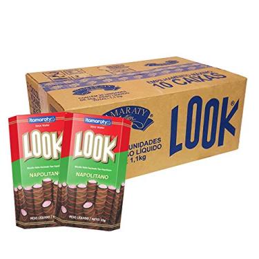 Imagem de Wafer Recheado Look Napolitano 55g c/20 - Itamaraty