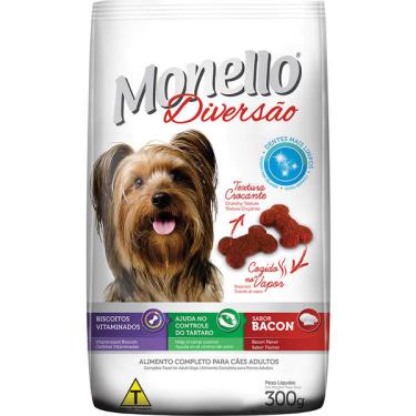 Imagem de Biscoito Nutrire Monello Diversão para Cães Adultos Sabor Bacon - 300g