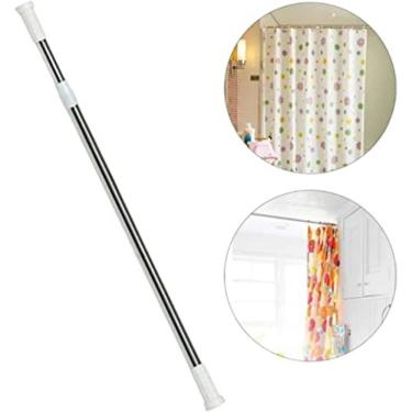 Imagem de Varão Haste Extensível Extensor Varao  de 70 cm até 120 cm - Multiuso - Box de Banheiro - Cortina de Pia - PANAMI