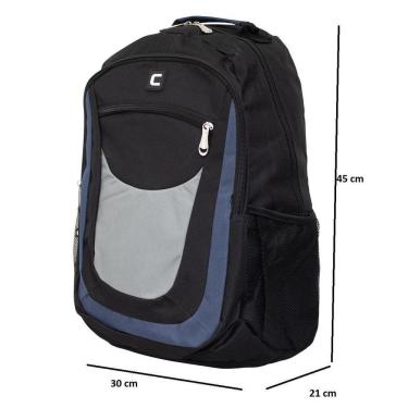 Imagem de Mochila Escolar Esportiva Juvenil Resistente Convoy Casual