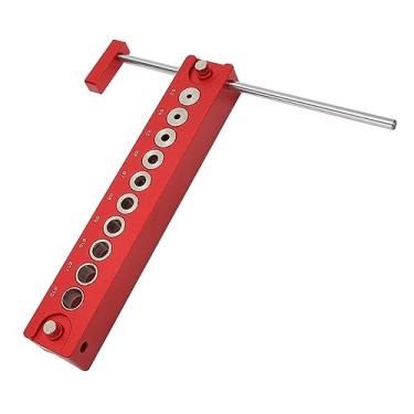 Imagem de Guia de Broca para Cavilhas de Madeira, Gabarito de Furo 45° 90° 10 Em 1 Ampla Aplicação para Carpintaria