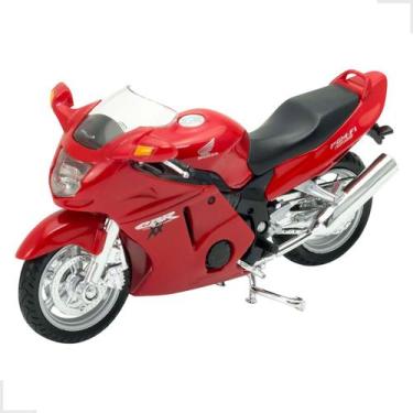 Imagem de Moto Miniatura Coleção Mix Honda Escala 1:18 Brinquedos - Dm Toys