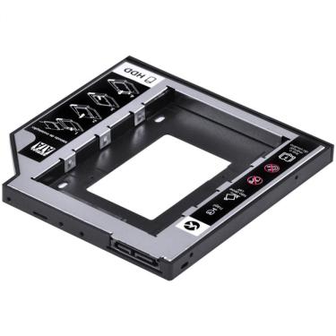 Imagem de Adaptador Caddy Para Hd Ou Ssd Gaveta Dvd 9,5mm - Ac95 Vinik