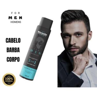 Imagem de Shampoo 3 Em 1 For Men - Para Cabelo, Barba E Corpo - Rhenuks