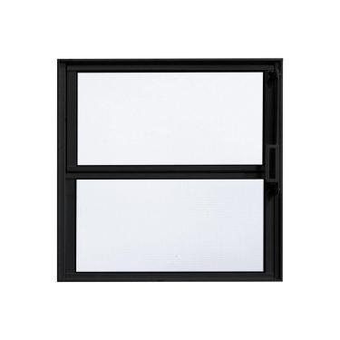 Imagem de Janela de Alumínio Basculante 40x40cm Fortline Atlântica Preta