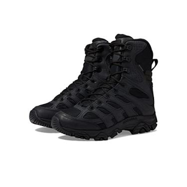 Imagem de Merrell Bota militar masculina Moab 3 Tactical 20,3 cm com zíper à prova d'água, Preto, 44